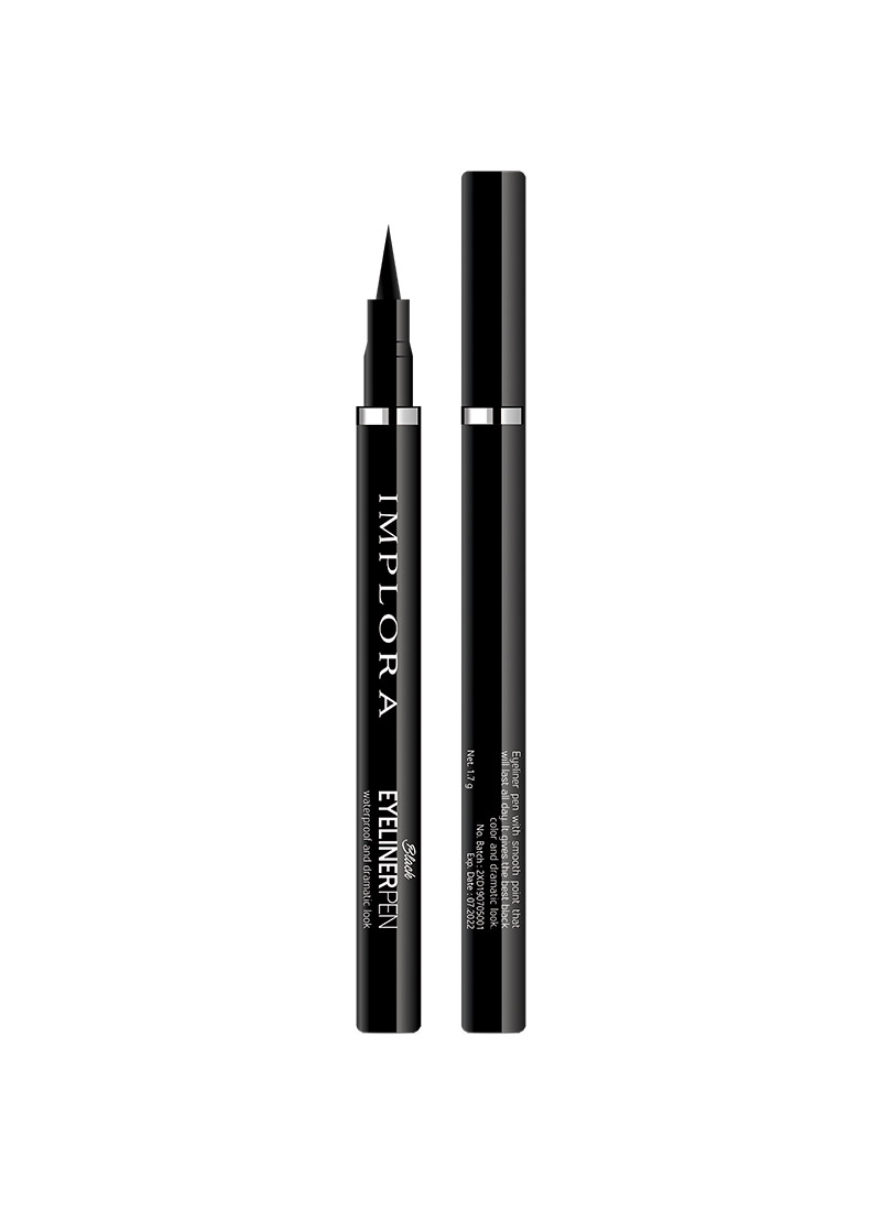 Implora Eyeliner Pen Black 1.7g | KlikIndomaret